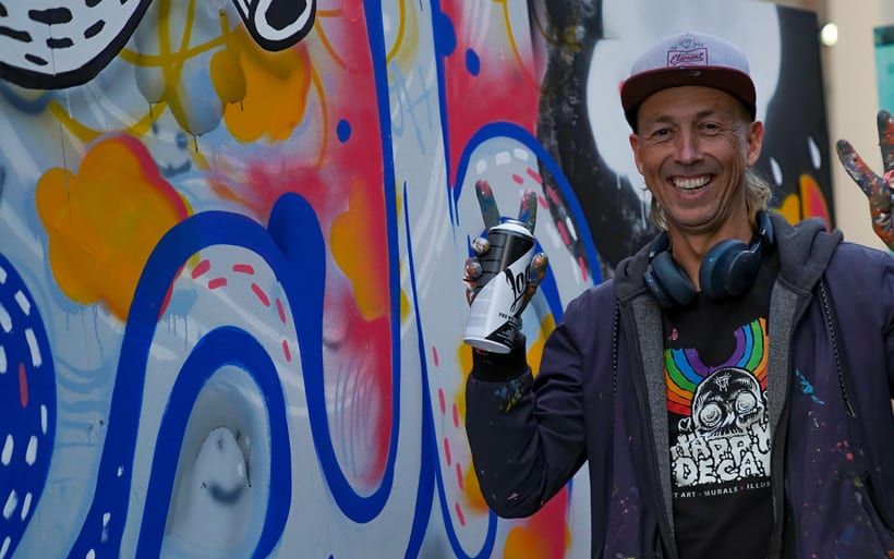Happy Decay Artist, Australian Silo Art Trail