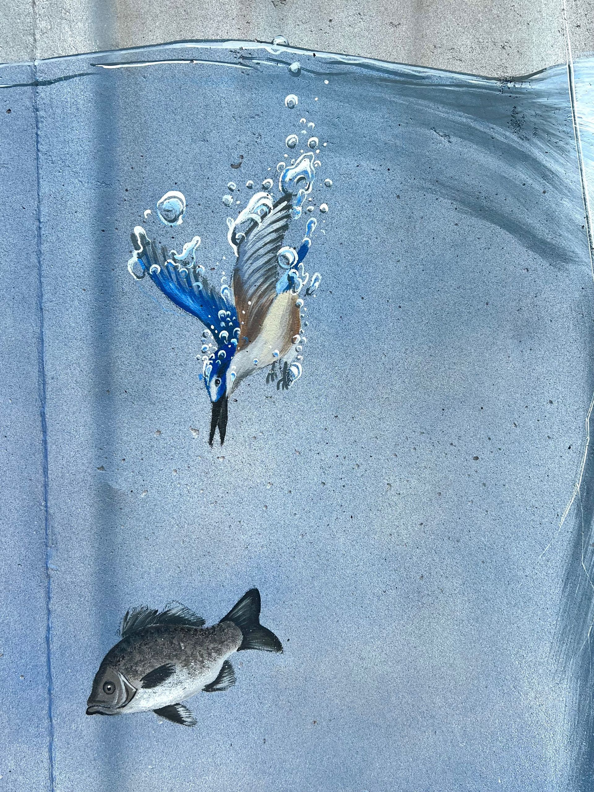 Merino Water Tank Art, Australian Silo Art Trail
