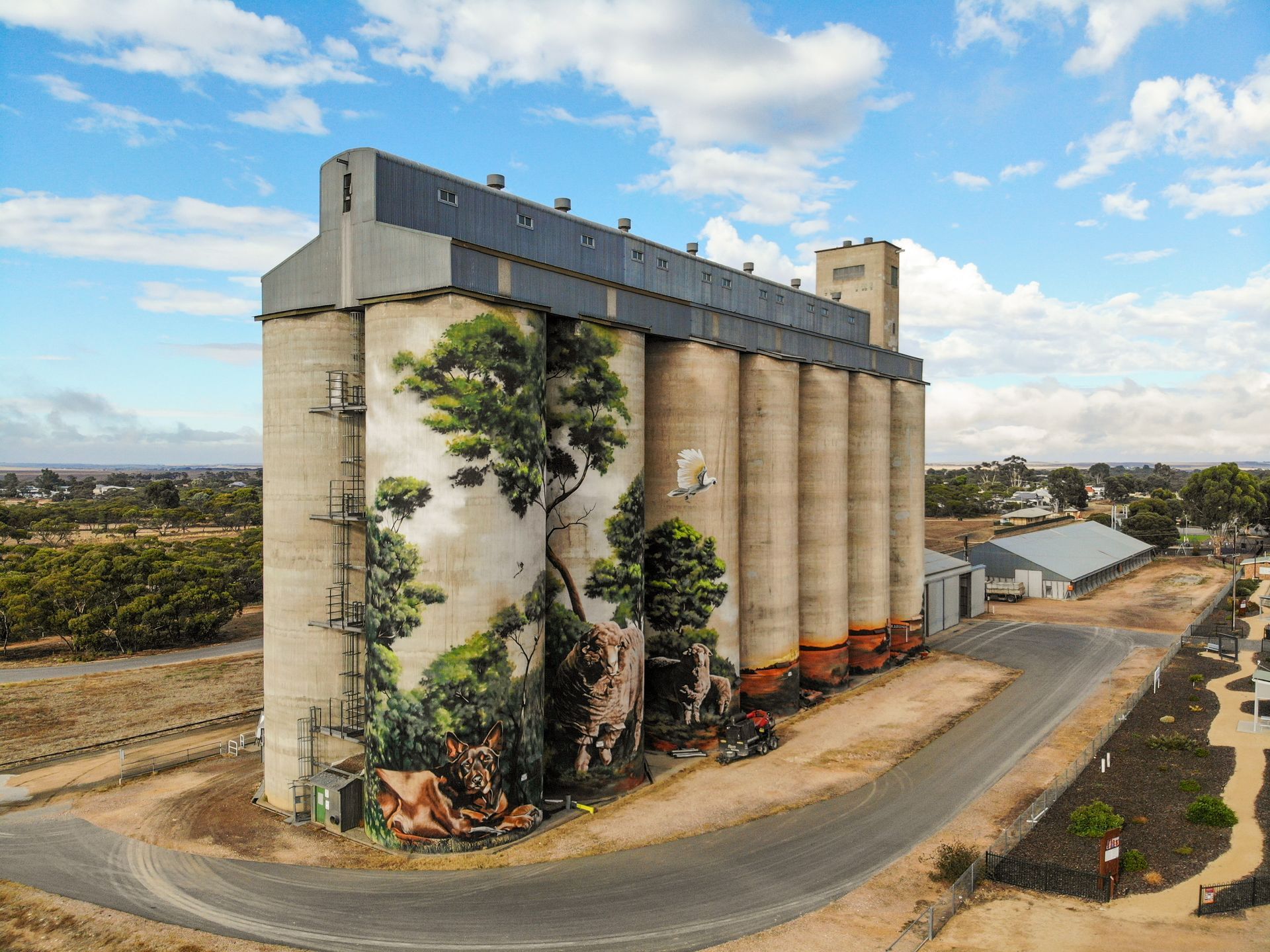 Australian Silo Art Trail, South Australian Silo Art Trail, Karoonda Silo Art, Heesco Khosnaran
