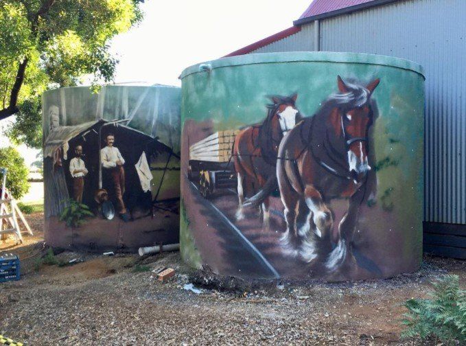 Kinglake West, Australian Silo Art Trail