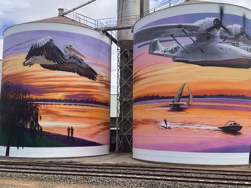 GrainCorp Lake Boga Silo Art, Australian Silo Art Trail