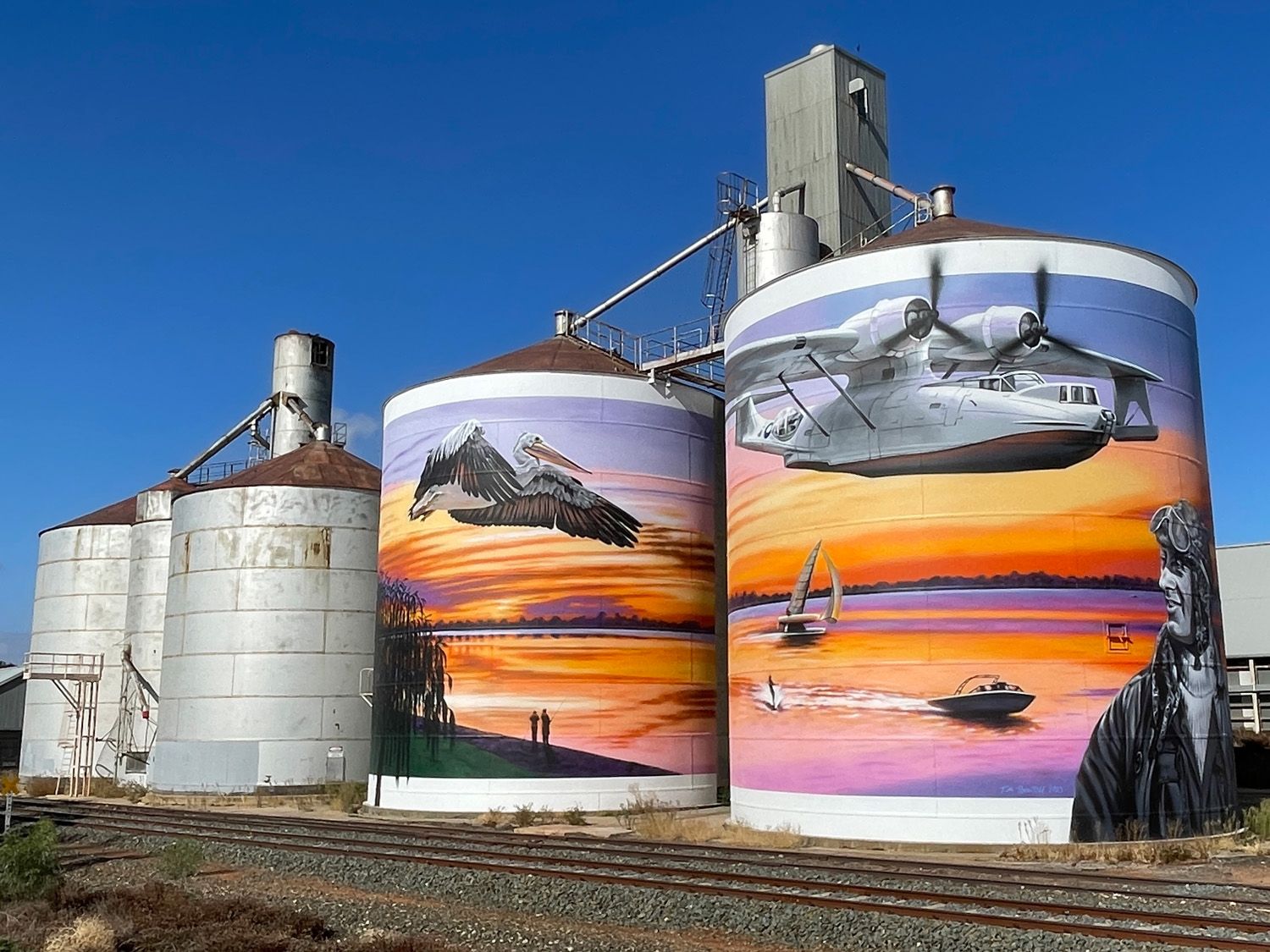 GrainCorp Lake Boga Silo Art, Australian Silo Art Trail