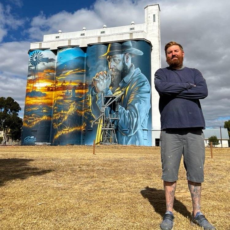 Lameroo Silo Art, Australian silo Art Trail