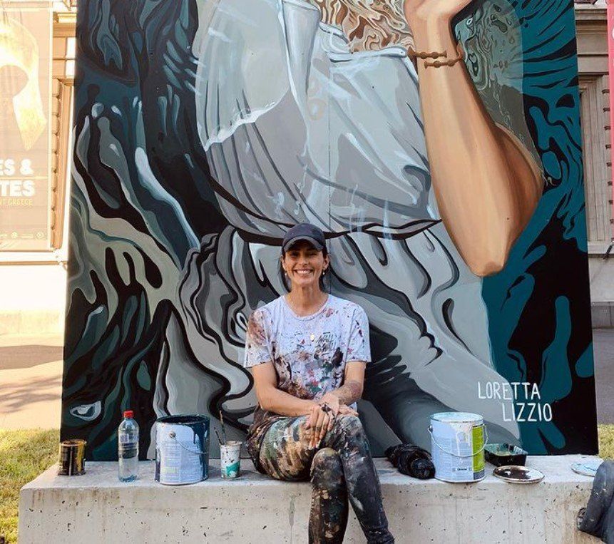 Australian Silo Art Trail, Loretta Lizzio, Silo Artist,Street Artist