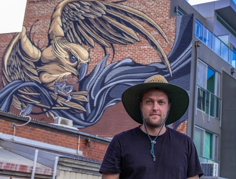 Australian Silo Art Trail, Mike Shankstar, Water Tower Artist, Street Artist