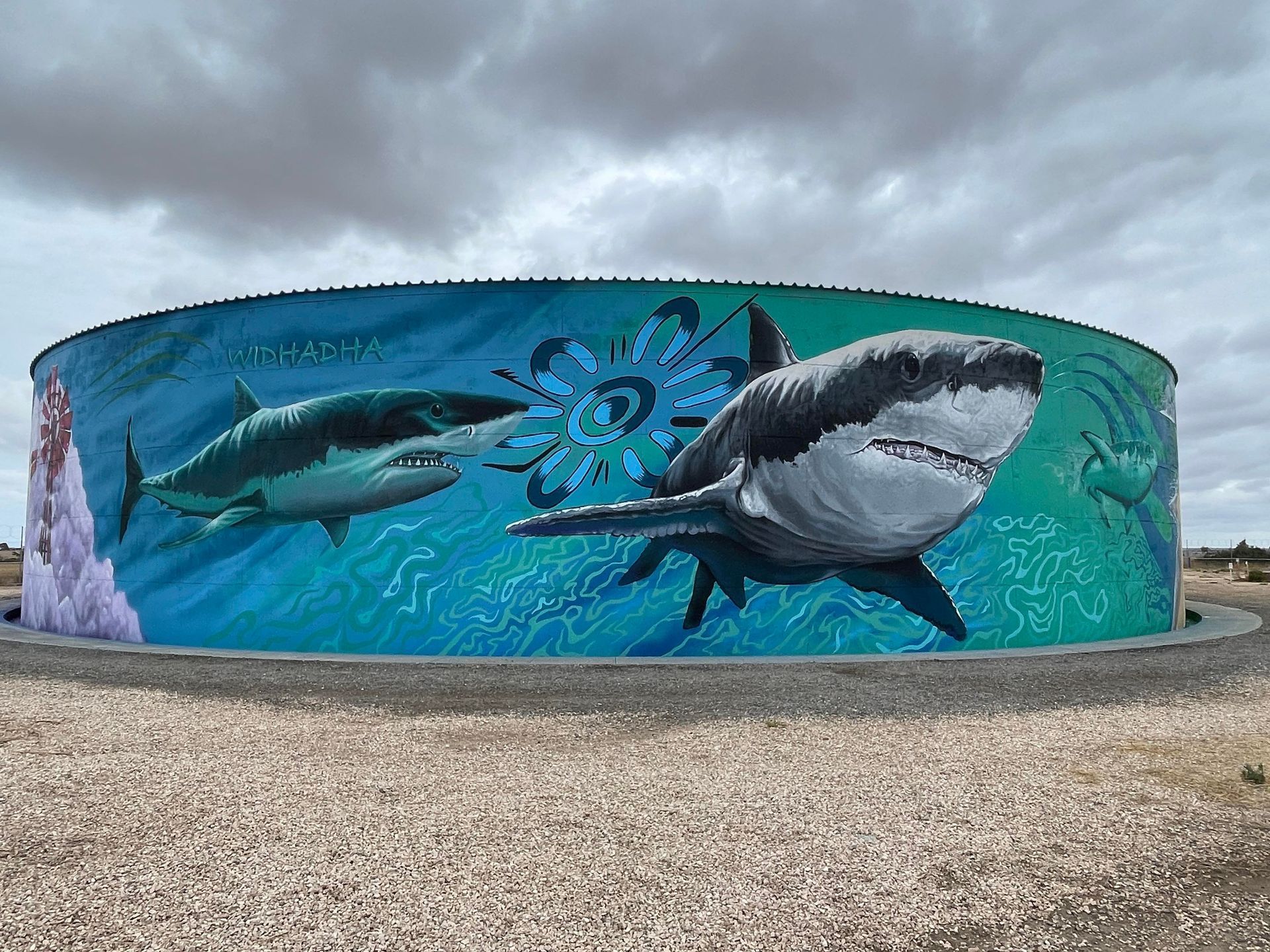 Minlacowie Water Tank Art, Australian Silo Art Trail