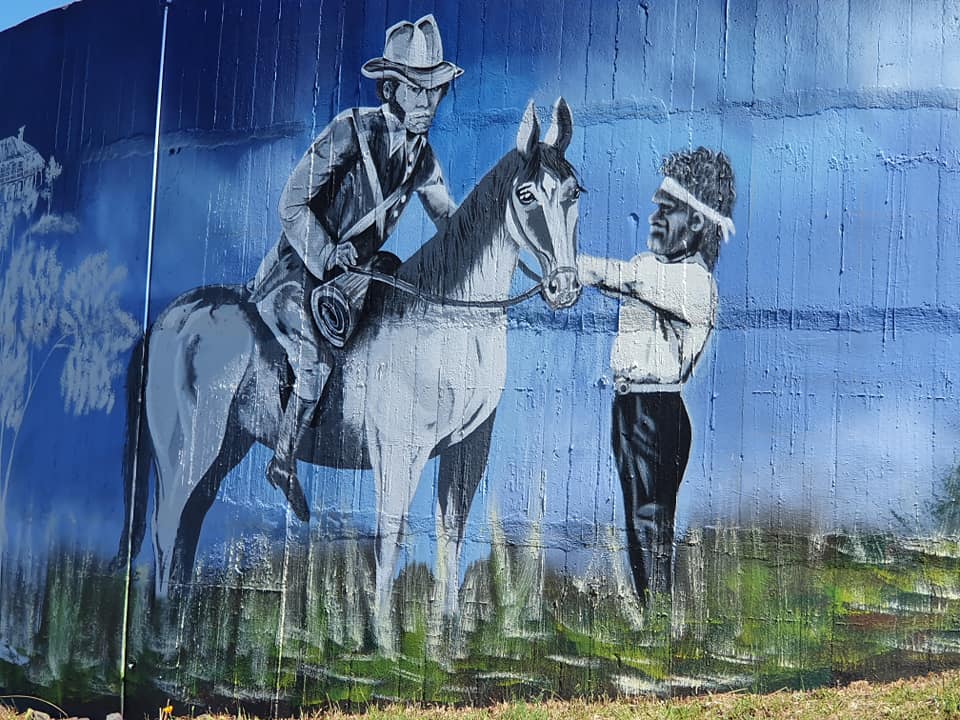 molong water tank, Australian silo art trail