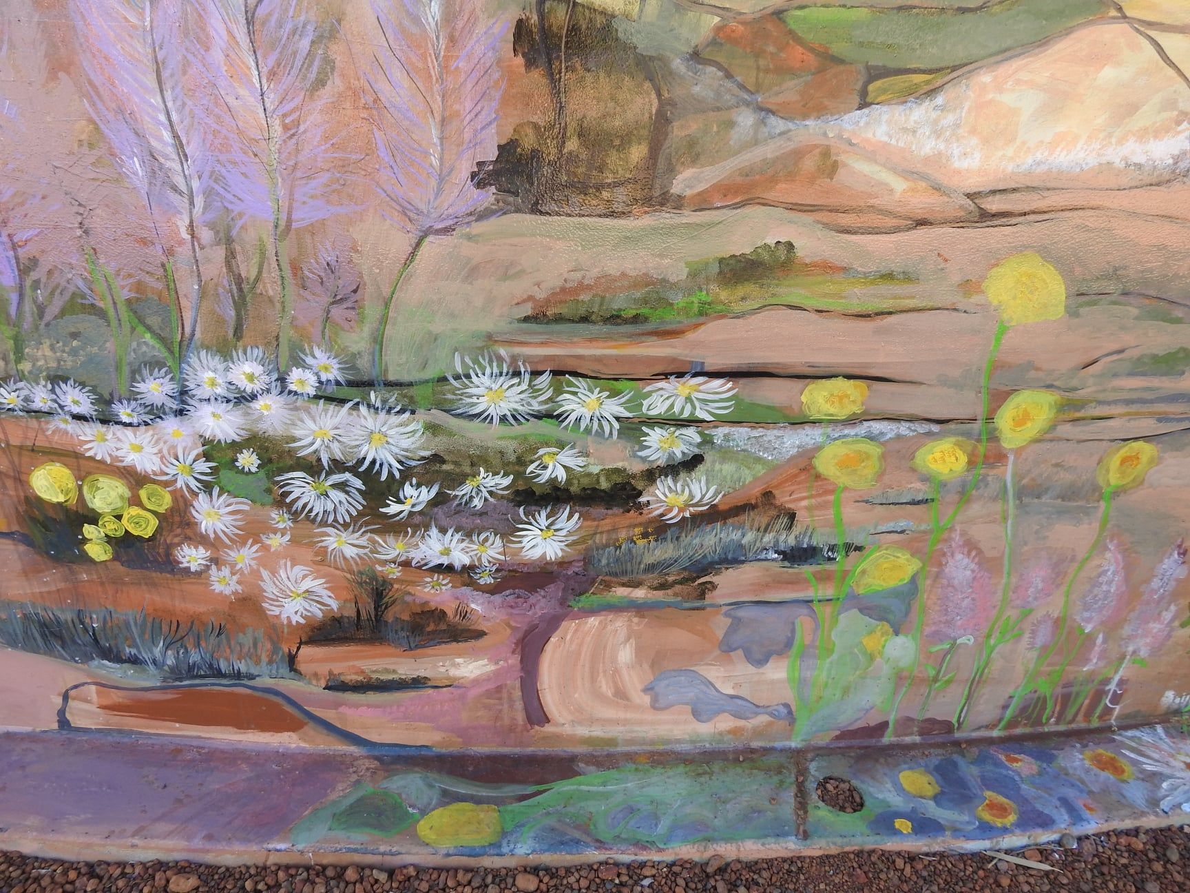Mt Magnet Water Tank Art, Australian Silo Art Trail