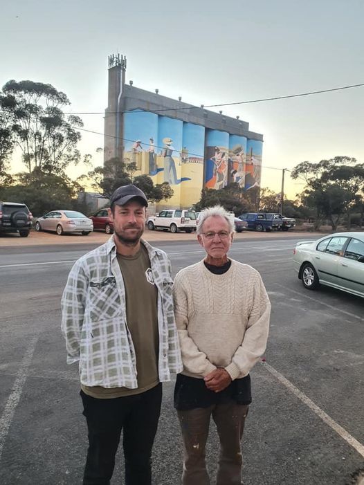 Owen Silo Art,  Australian Silo Art Trail