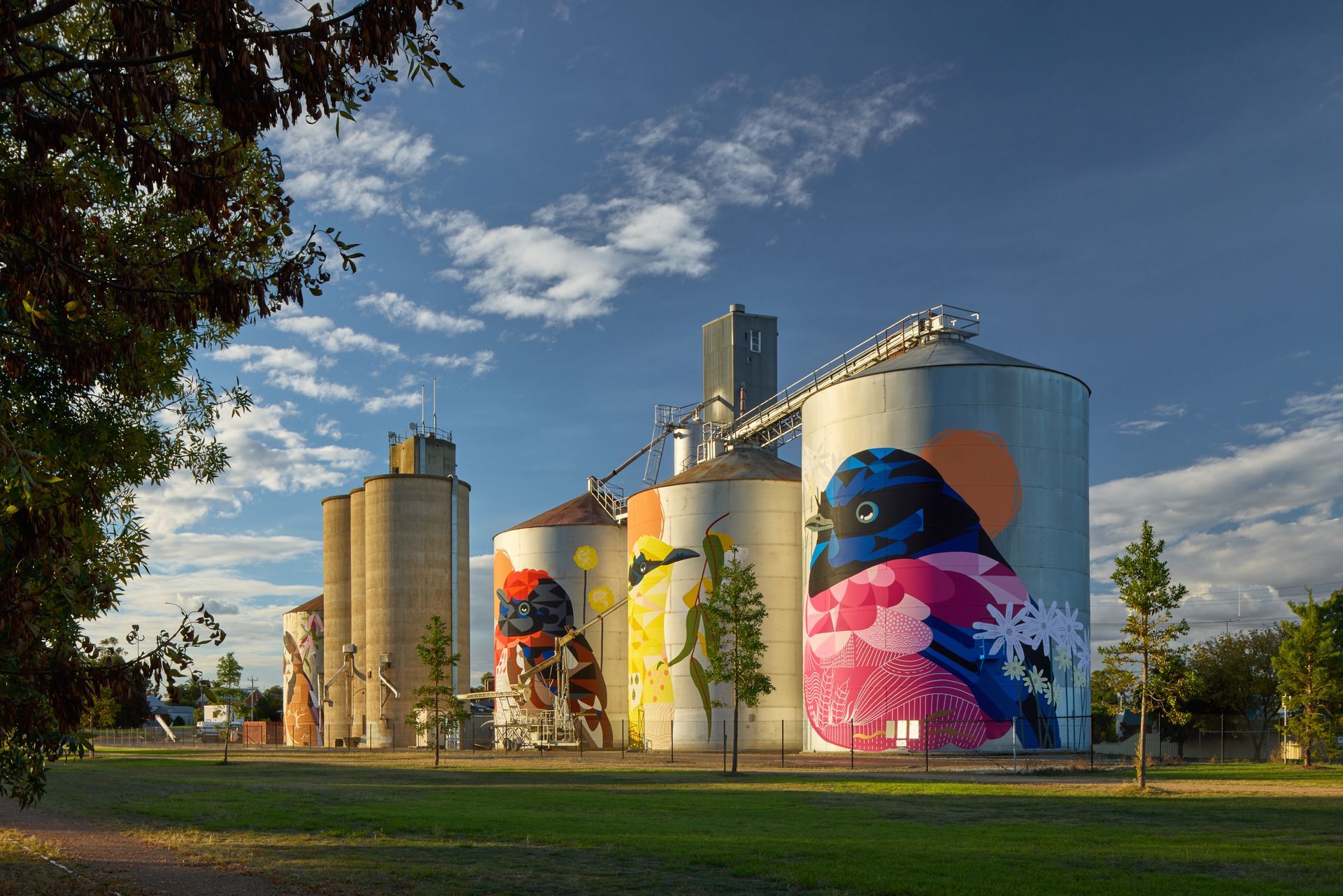 Rutherglen Silo Art, Australian Silo Art Trail
