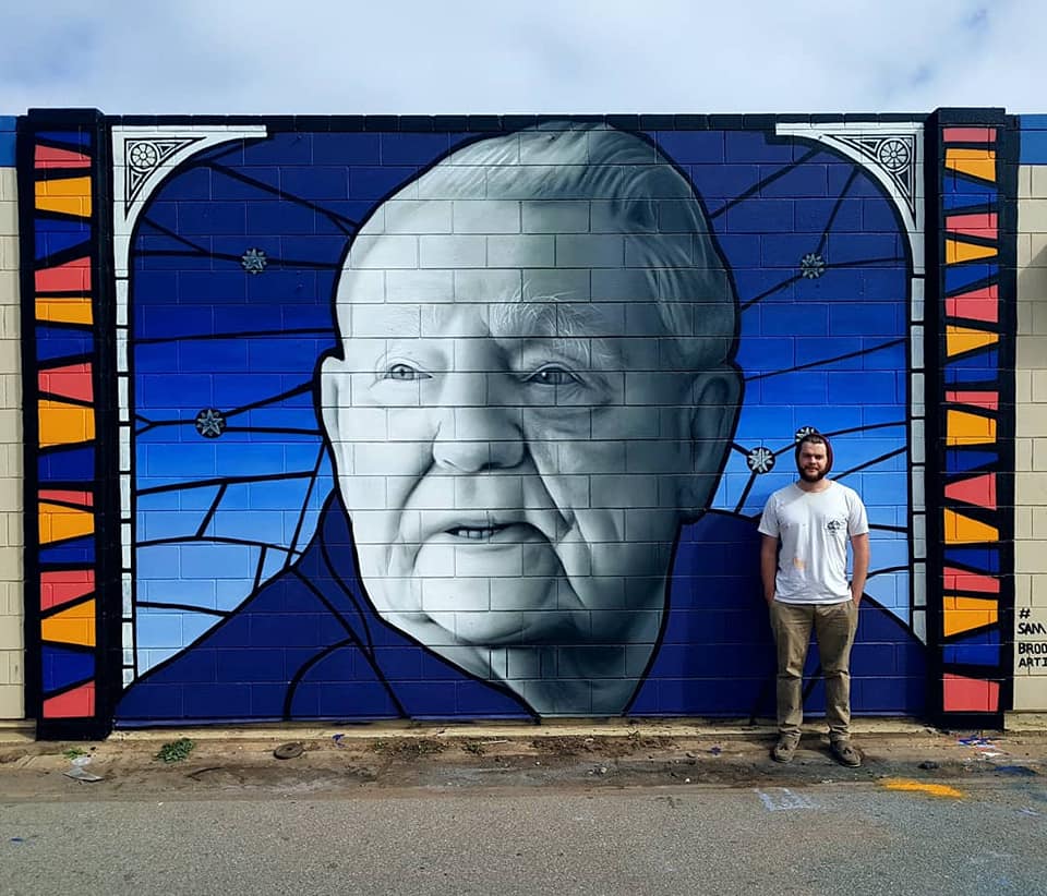 Sam Brooks Artist, Australian Silo Art Trail