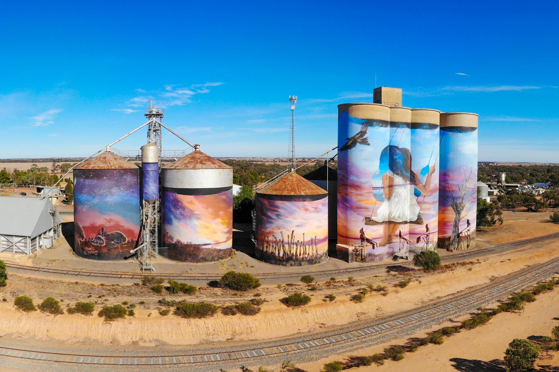 Sea lake Silo Art, Australian Silo Art Trail