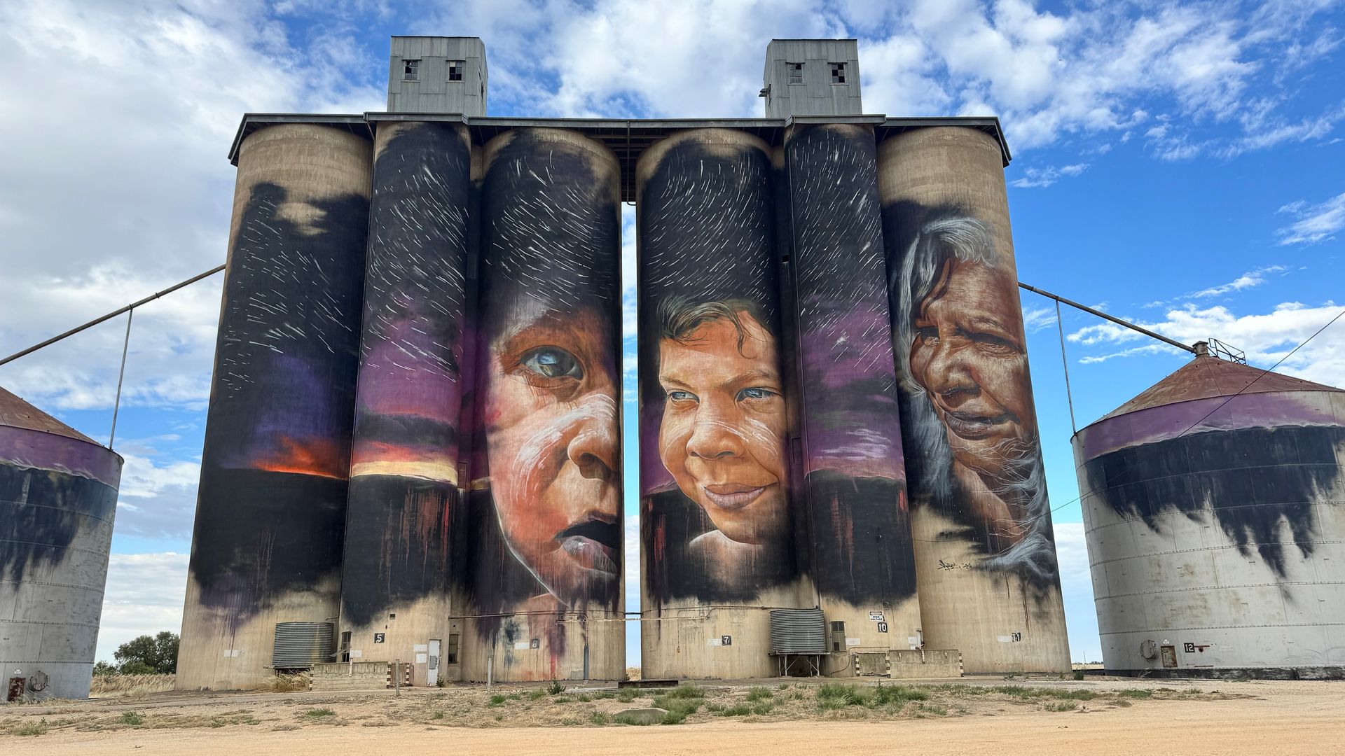 Australian Silo Art Trail, Victorian Silo Art Trail, Sheep Hills Silo Art