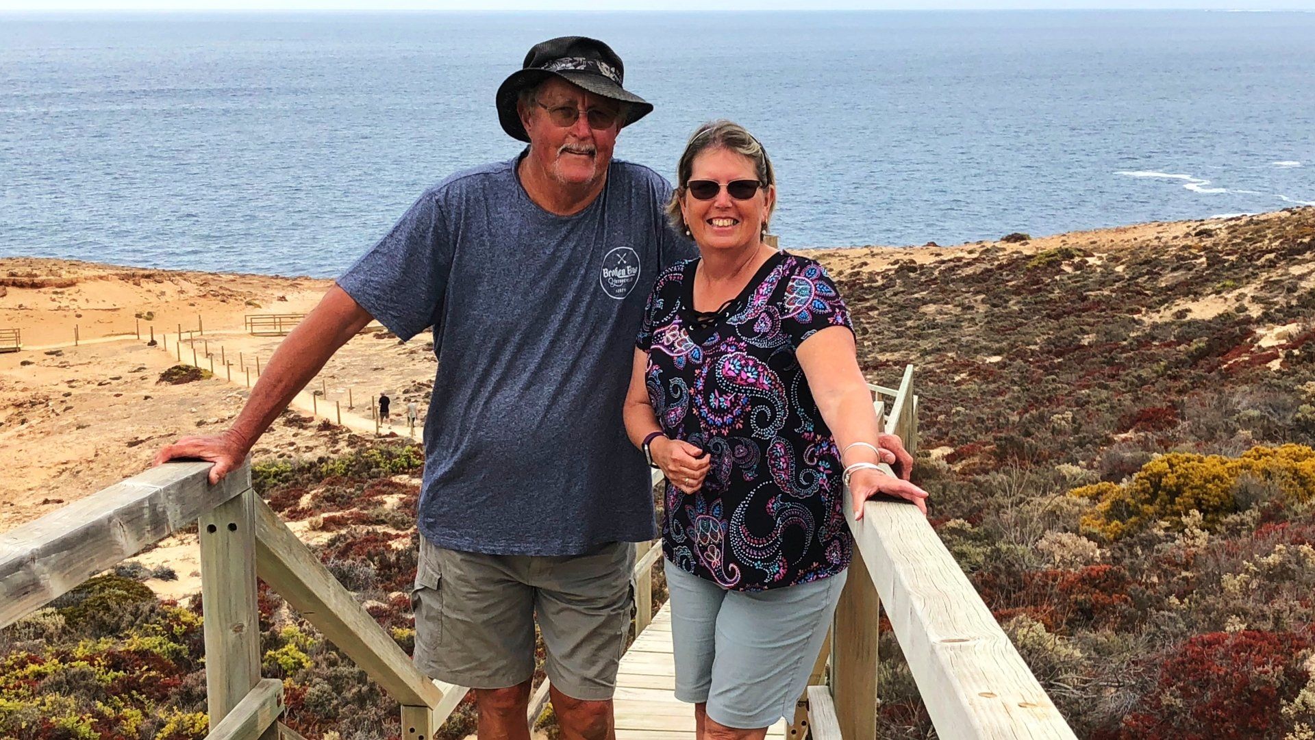 Annette and Eric Green, Australian Silo Art trail