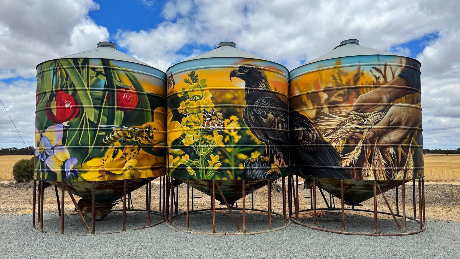 Newdegate Silo Art, Australian Silo Art trail