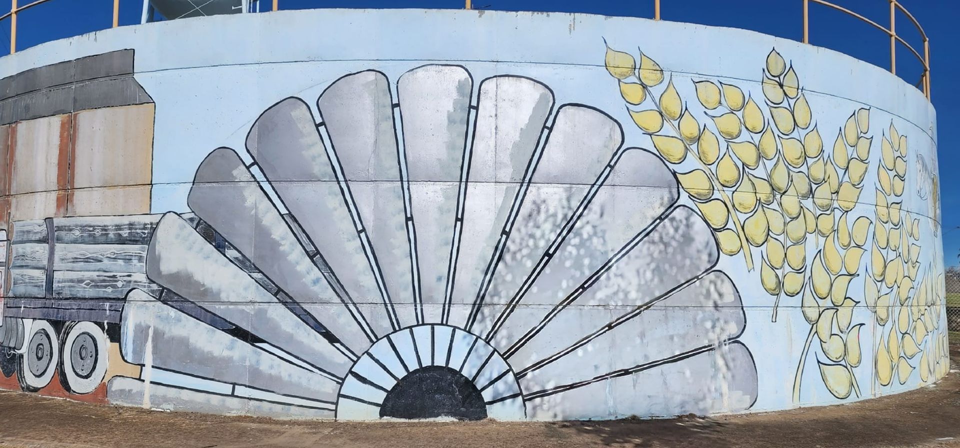 Wandoan Water Tank Art, Australian Silo Art Trail