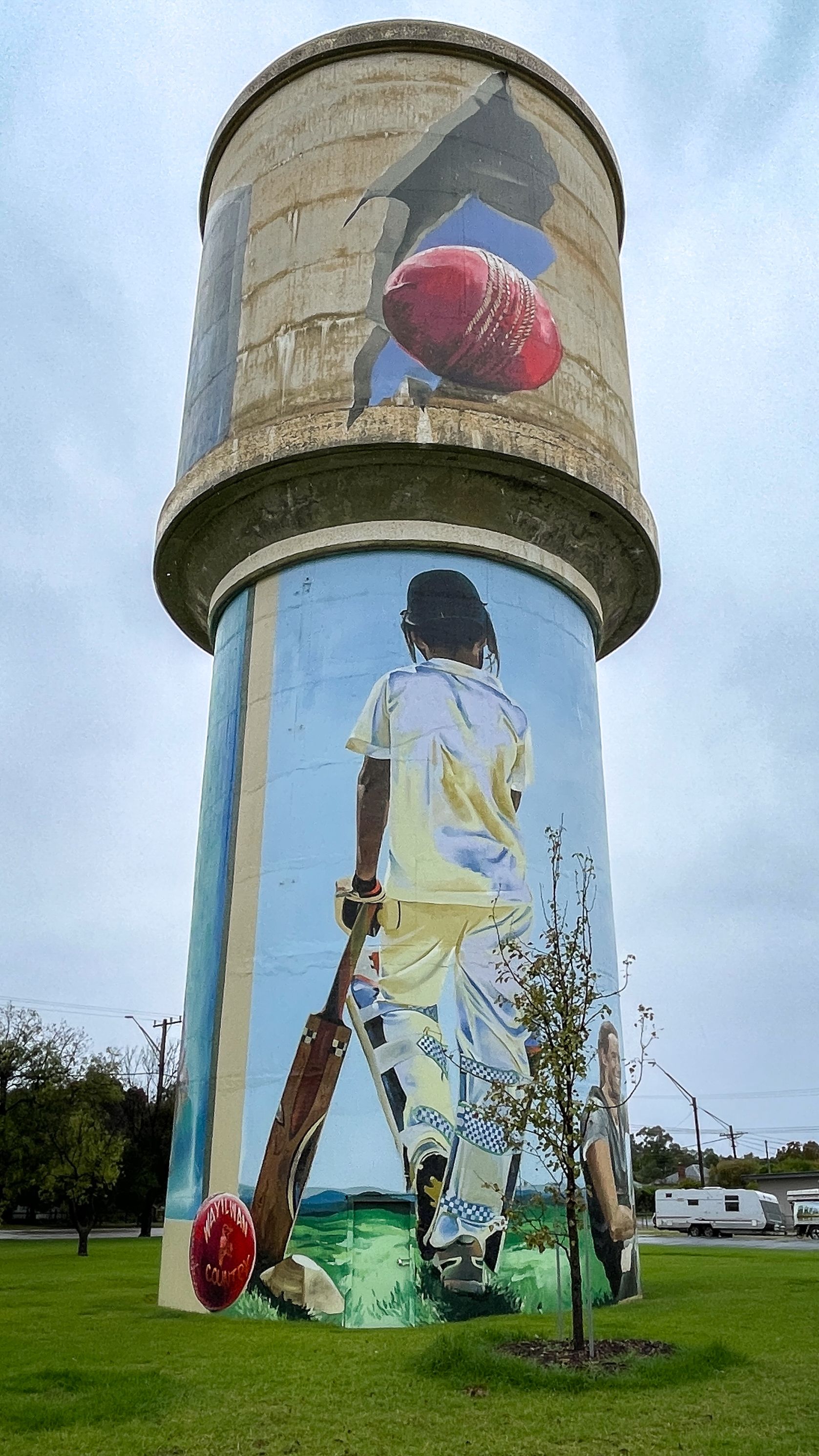 Warren Water Tower Art, Australian Silo Art Trail