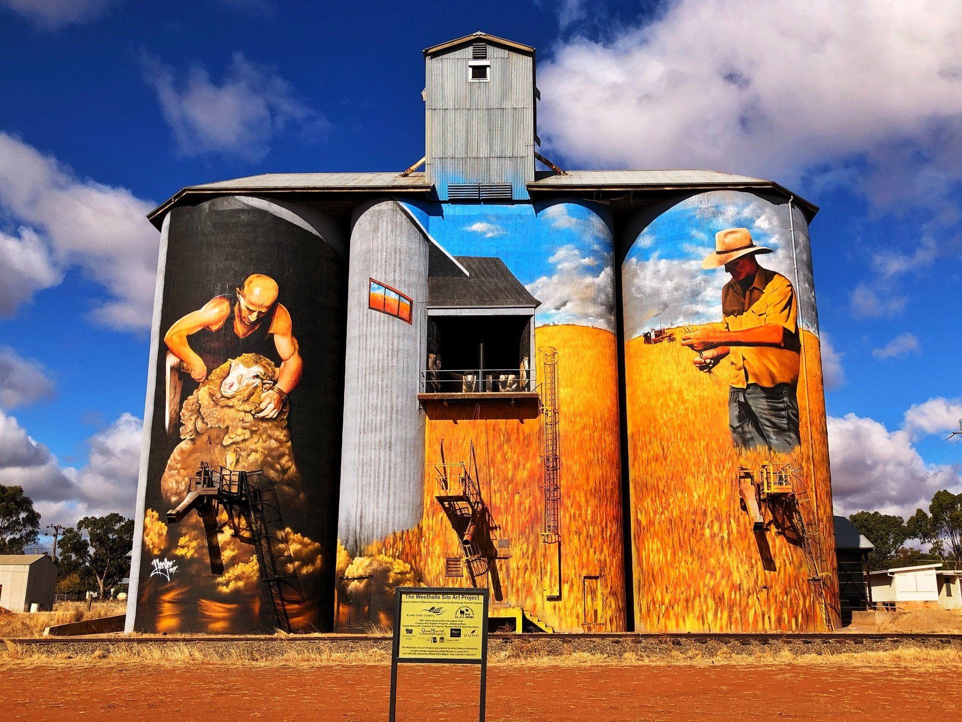 Weethalle Silo Art, Australian Silo Art trail