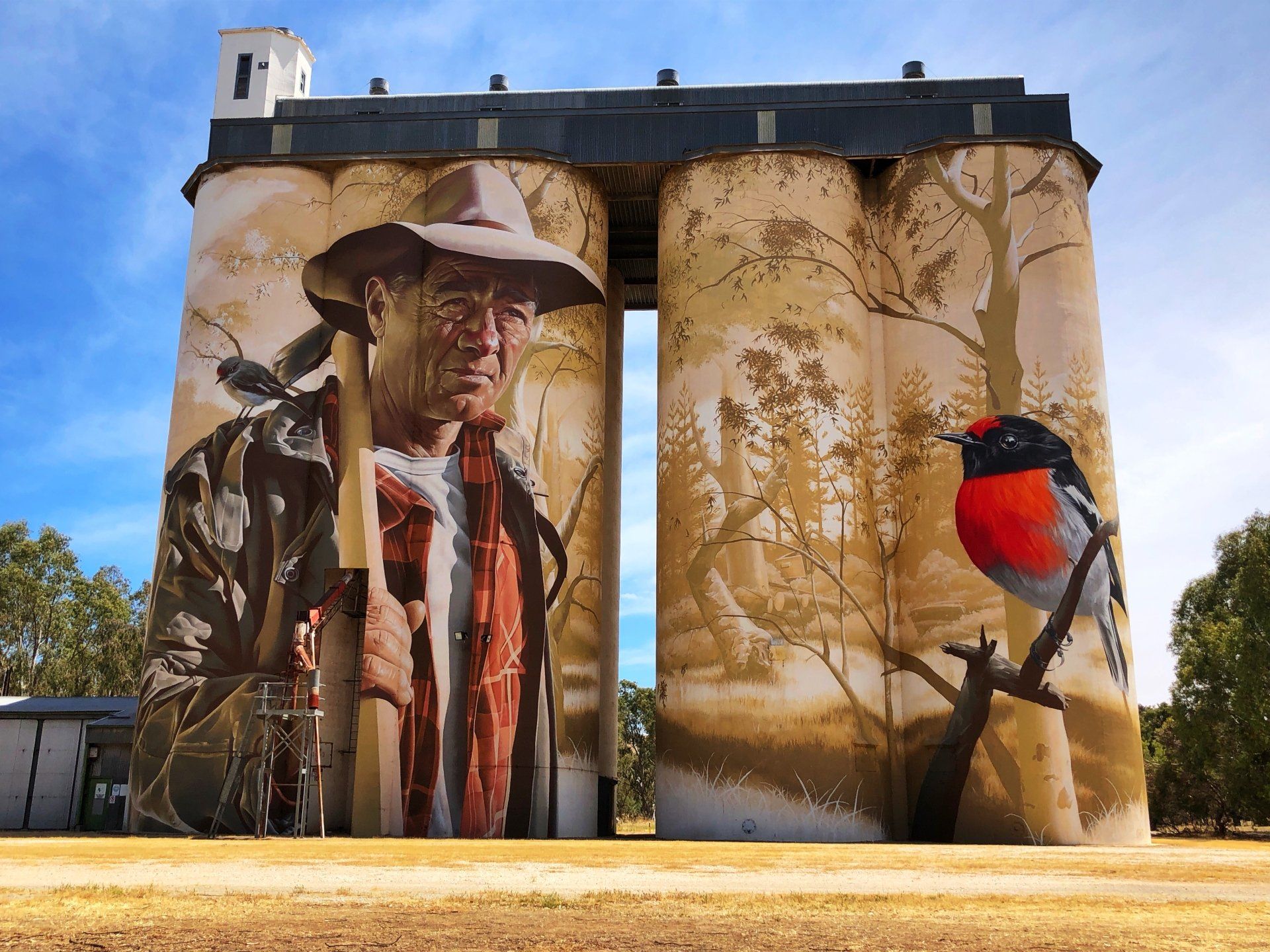 Wirrabara Silo Art, Australian Silo Art Trail