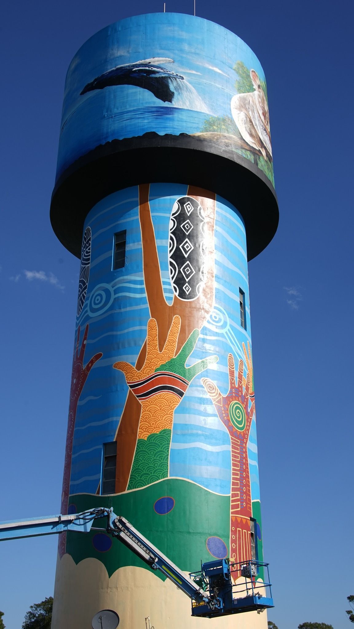 Yarram Water Tower, Australian Silo Art Trail