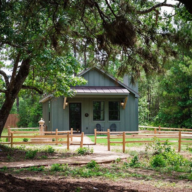 cottage in the woods