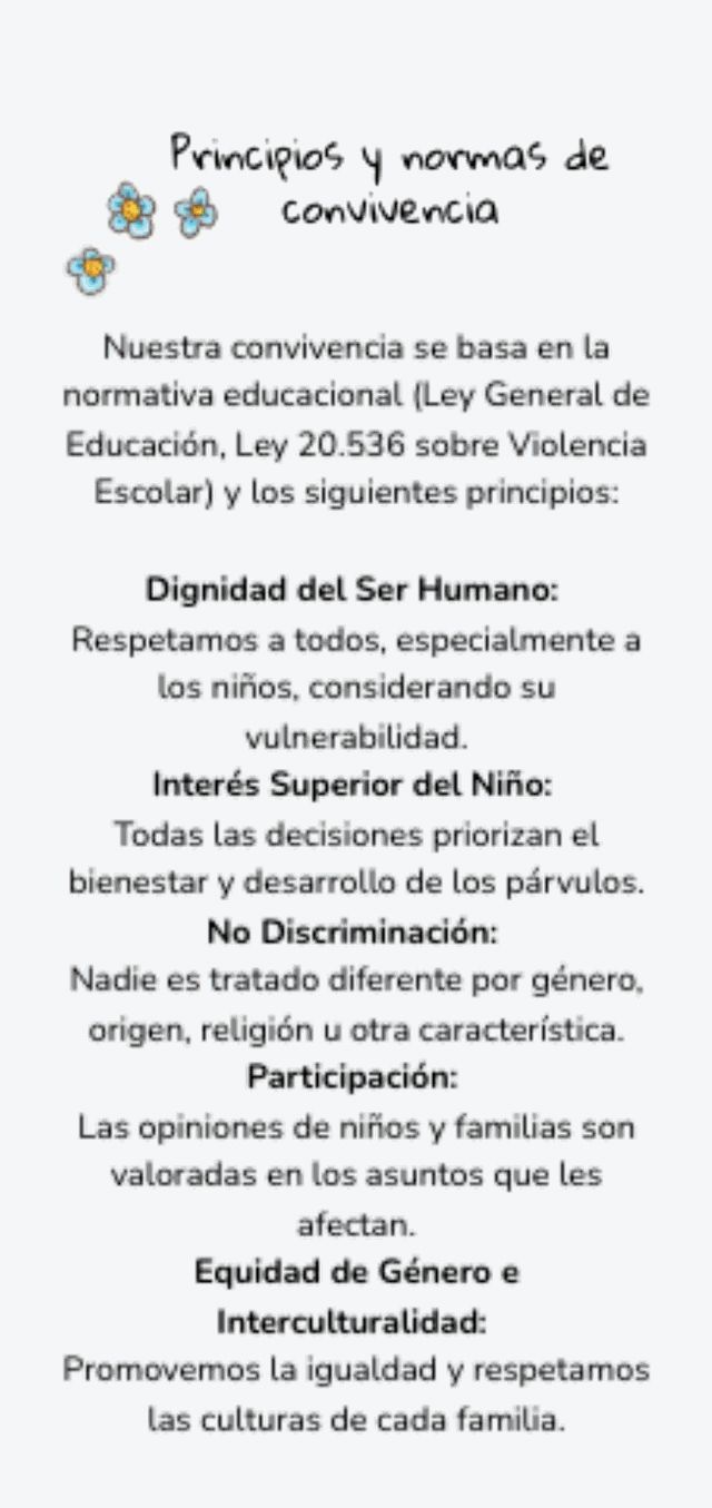 Una lista titulada 
