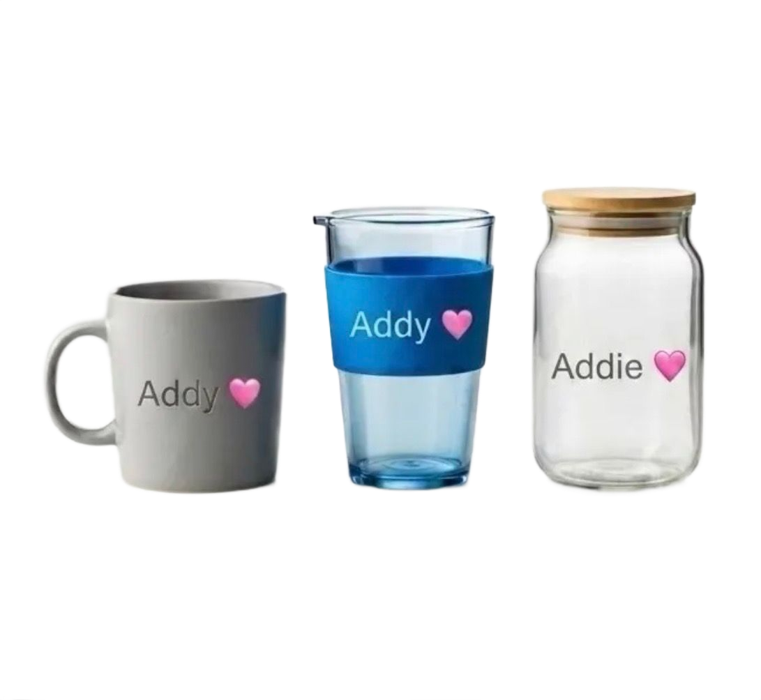 MUGS TUMBLERS GLASSES