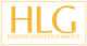 Logo for Hardin Logistics Group; yellow