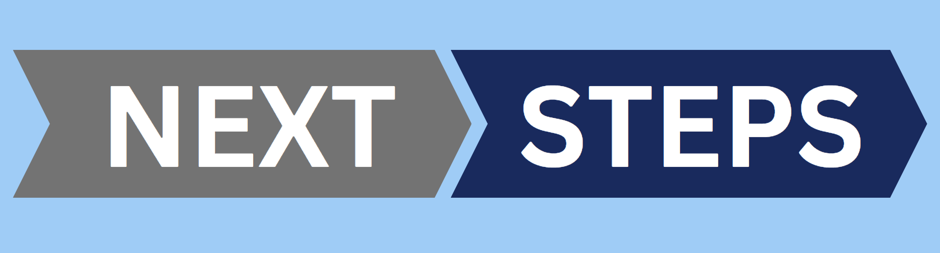 Next Steps banner