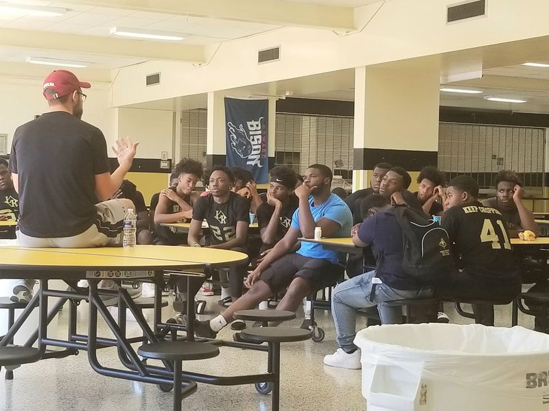 LRHS Football Team Meal