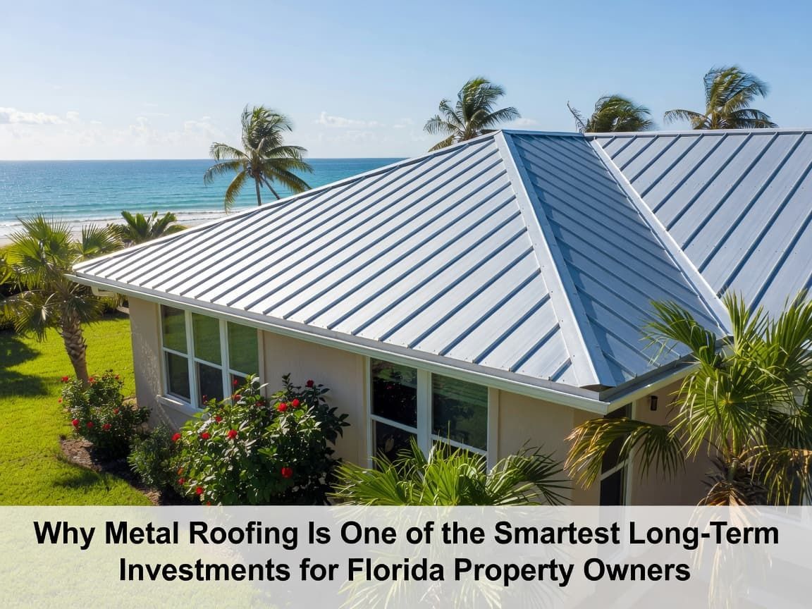 Why Metal Roofing Is One of the Smartest Long-Term Investments for Florida Property Owners
