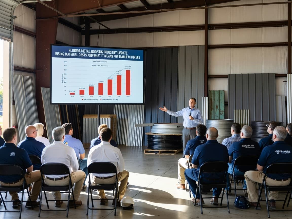 Florida Metal Roofing Industry Update: Rising Material Costs and What It Means for Manufacturers
