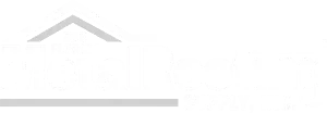 A gray roof and a line beneath, possibly a house.