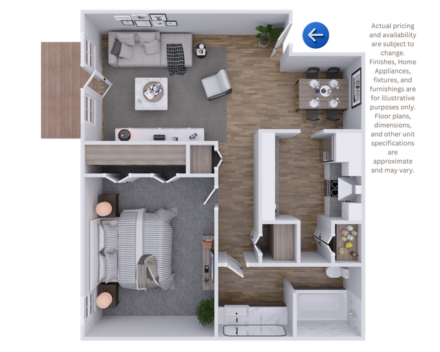 Black-and-white house floor plan with labeled rooms, doors, hallways, and bathrooms.