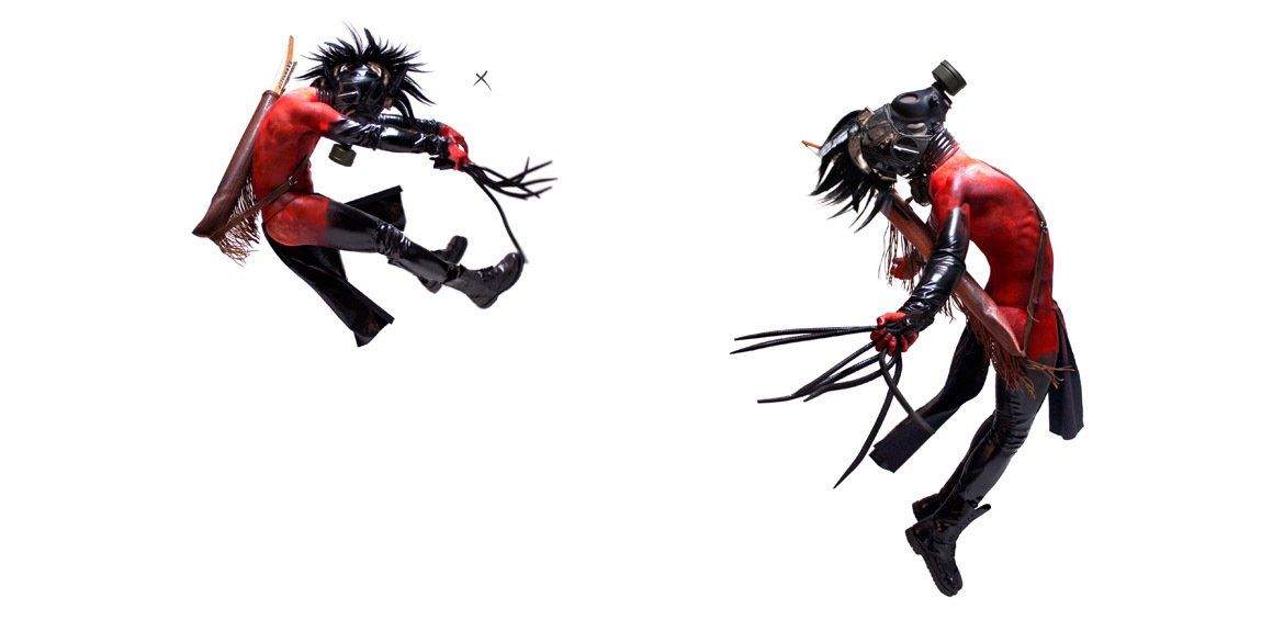 Warriors in combat