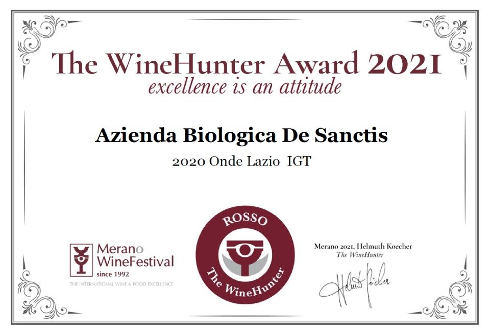 wine hunter award