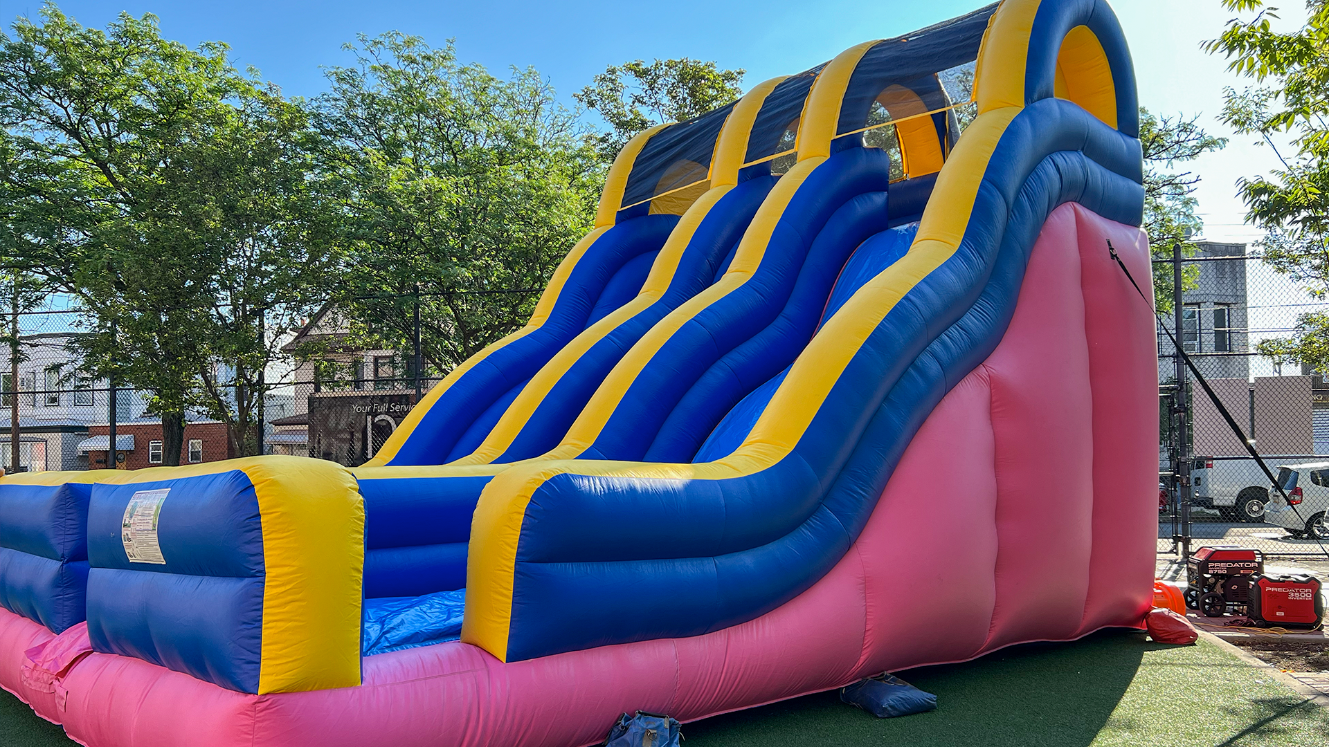 22' Wet/Dry Inflatable Slide