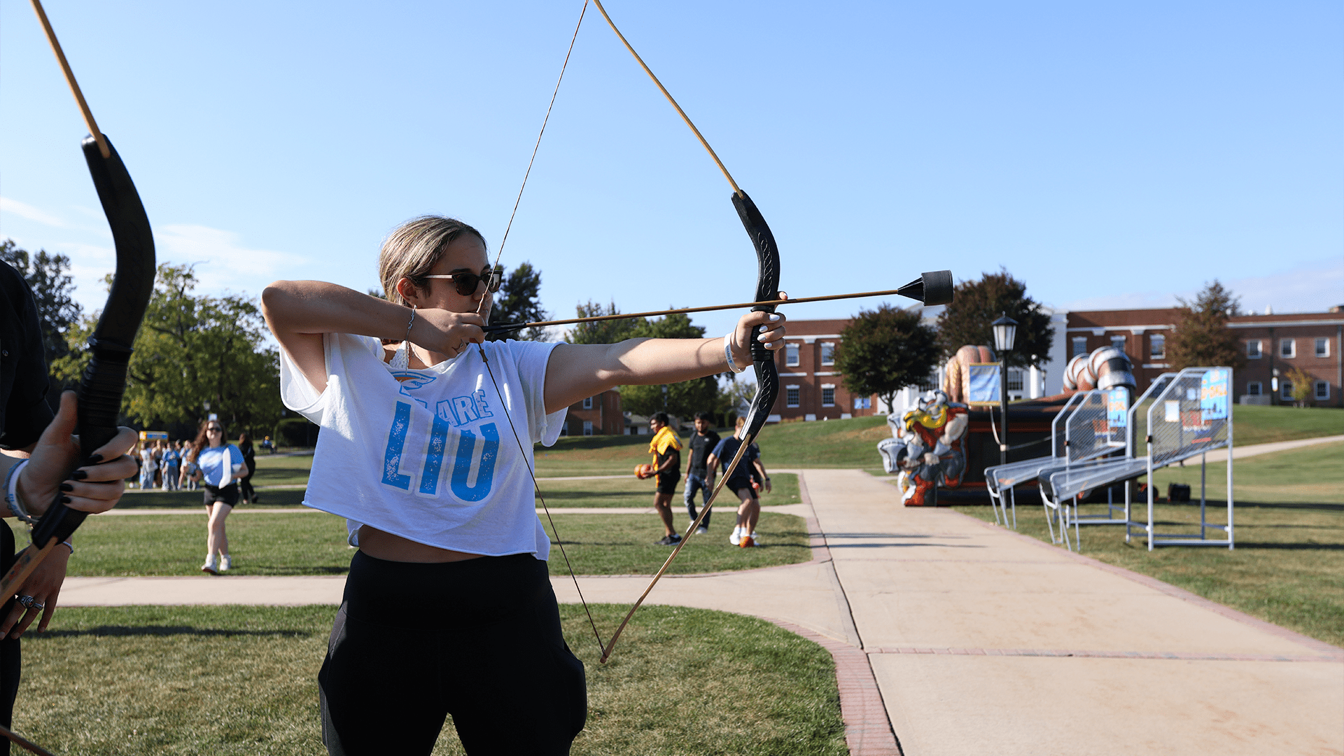 Fun inflatable Archery Game