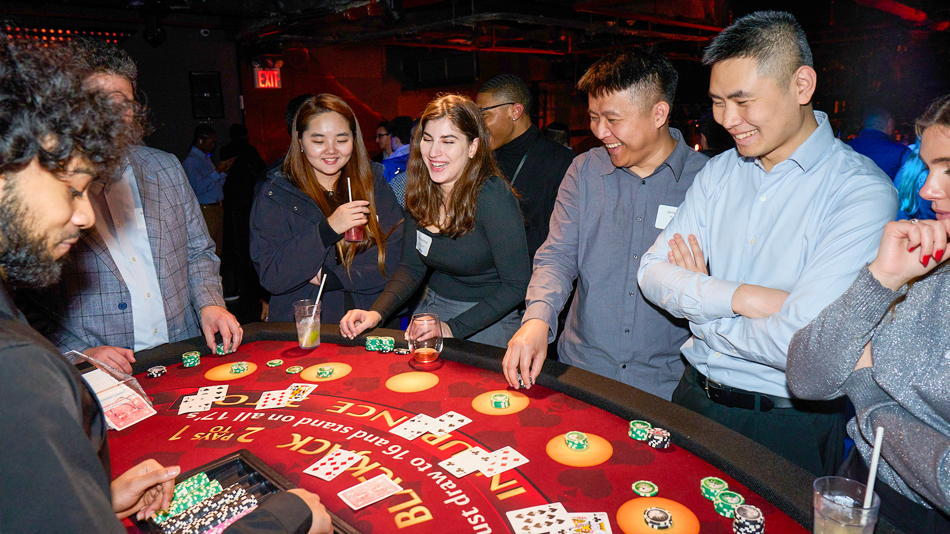 Casino table rental