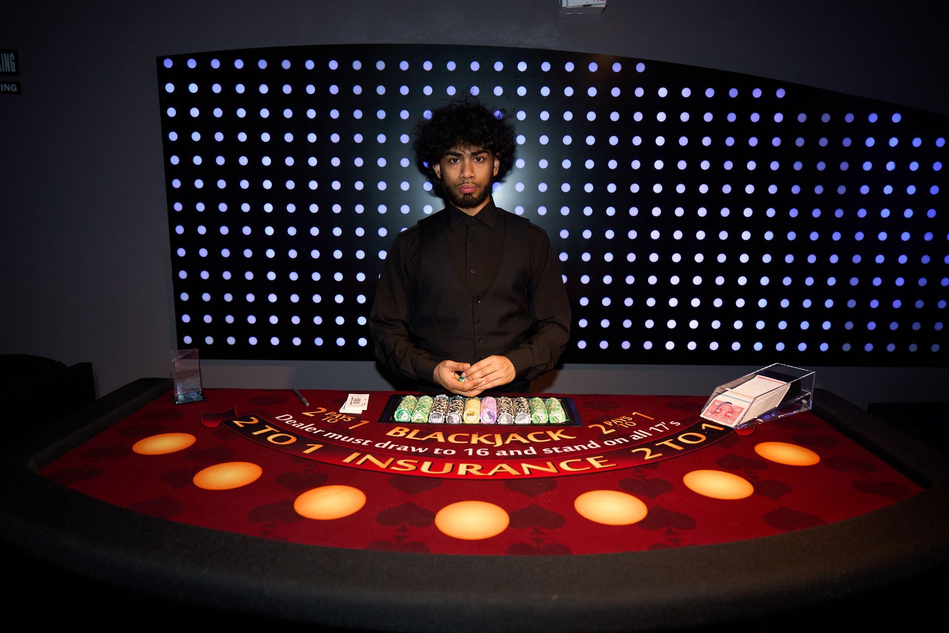 Casino table rental