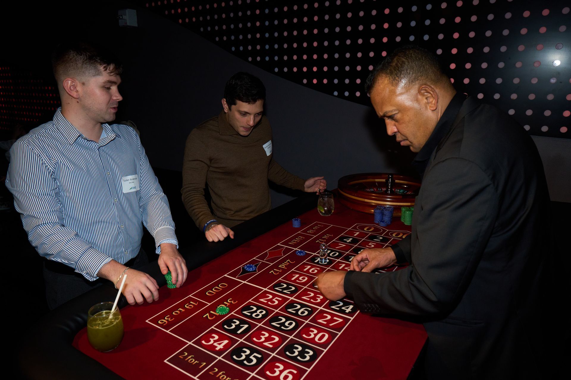 Casino table rental