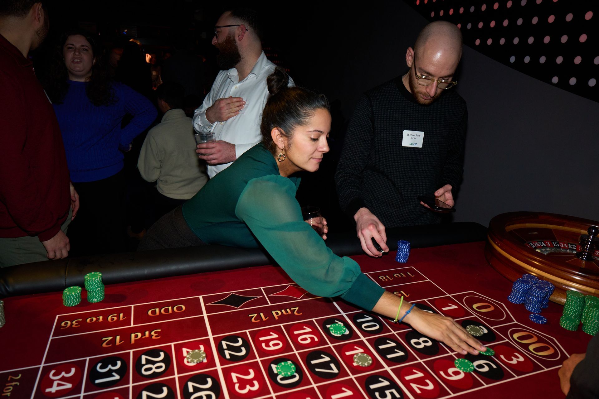 Casino table rental