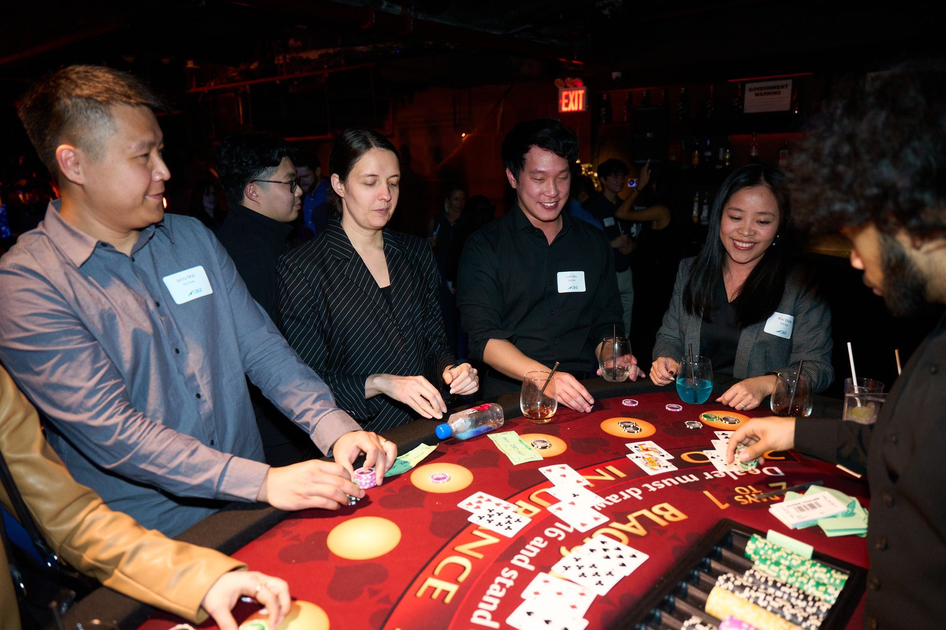 Casino table rental