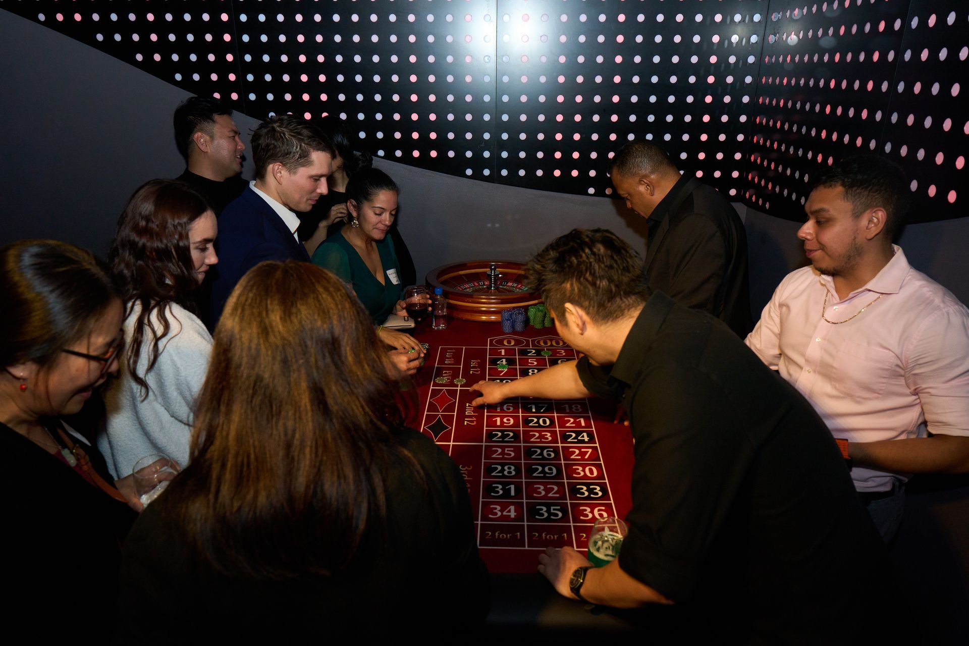 Casino table rental