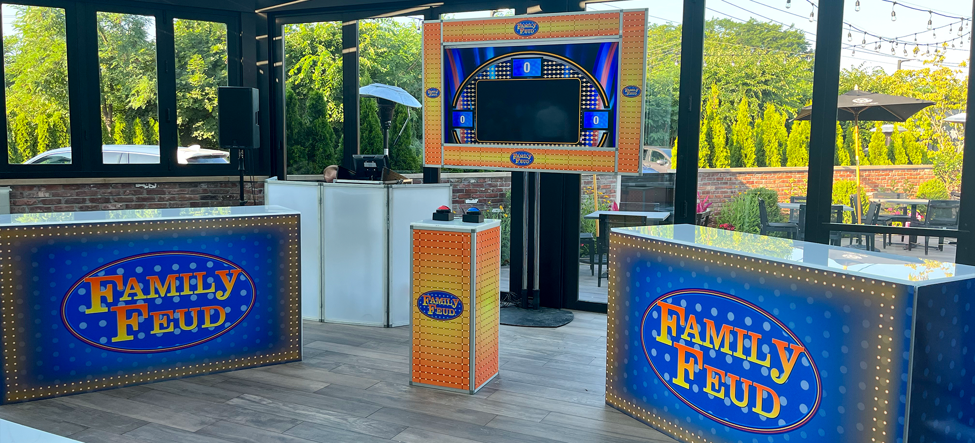 Family Feud Game Show Setup