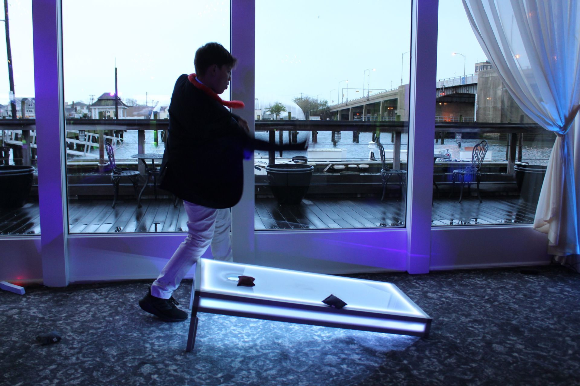 LED Cornhole