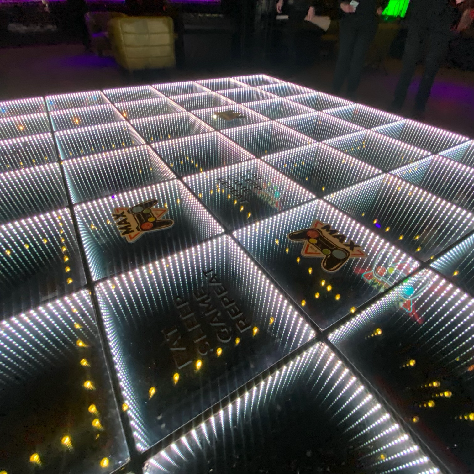 infinity dance floor rental
