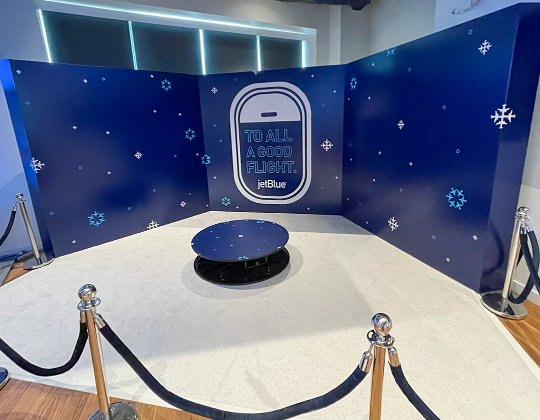 Jet Blue Pop Up