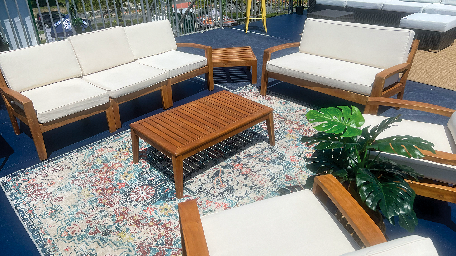 Teak Furniture Rental