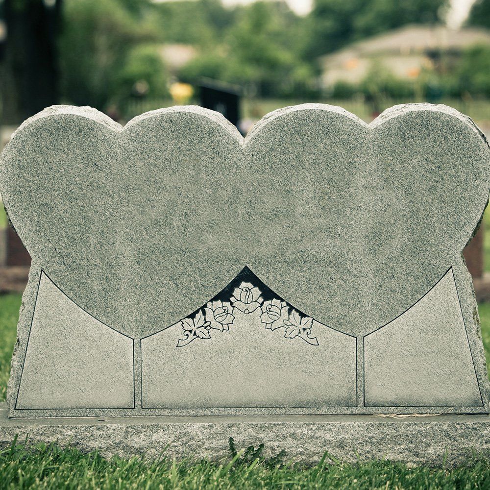 Heart Shaped Monument — Hazlehurst, GA — Silas Worth Monument Company Heart Shaped Monument — Hazlehurst, GA — Silas Worth Monument Company